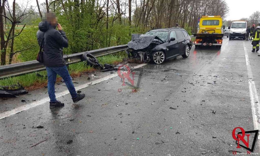 LOMBARDORE Incidente Sulla 460 Coinvolti Un Furgone E Due Vetture FOTO