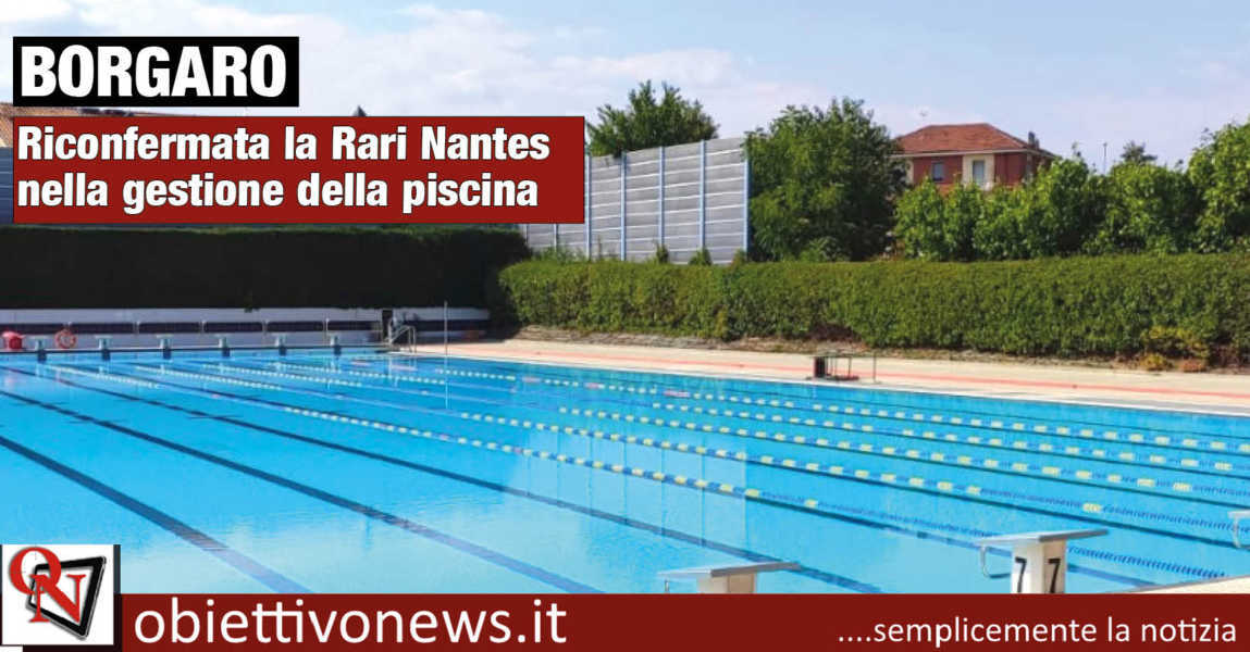 Borgaro La Rari Nantes Gestir Ancora La Piscina