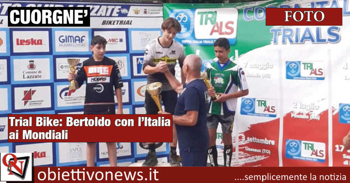 CUORGNE Trial Bike Bertoldo Con L Italia Ai Mondiali