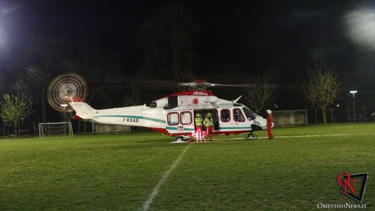 FAVRIA – Inaugurata la pista di l'atterraggio per l'elisoccorso in notturna (FOTO E VIDEO)