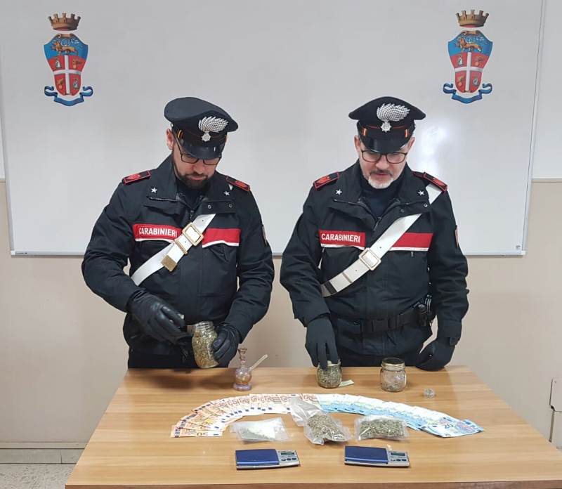 Quassolo arrestato droga