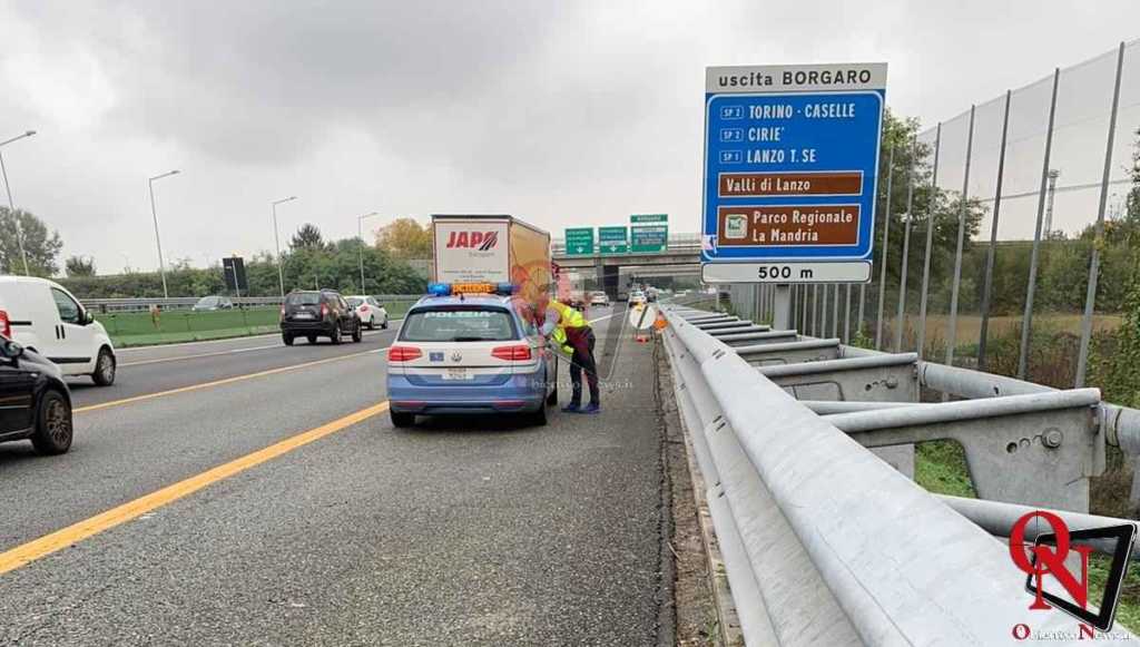 TORINO – Incidente in tangenziale nei pressi dell'uscita di Borgaro (FOTO) 8 Borgaro incidente tangenziale 6