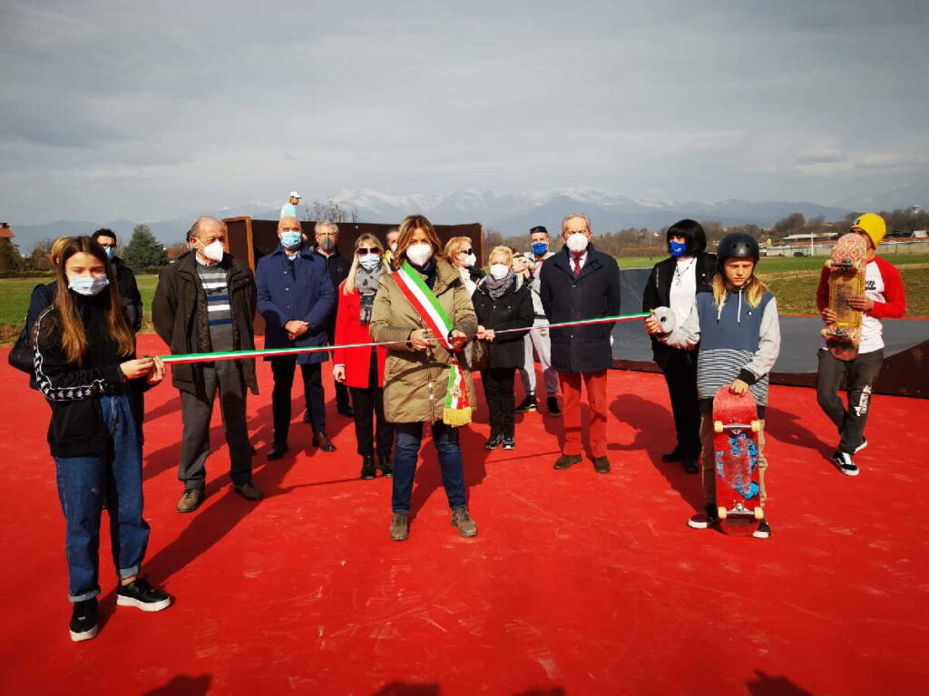 CIRIÈ – Inaugurato lo spazio “Sport, gioco, benessere” in via Monte Angiolino