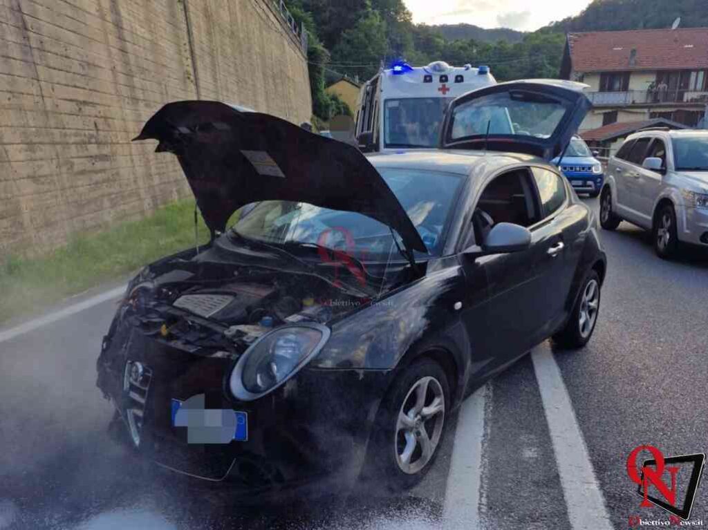 LANZO / CAFASSE – Incidente alla galleria Monte Basso, tre auto coinvolte (FOTO)