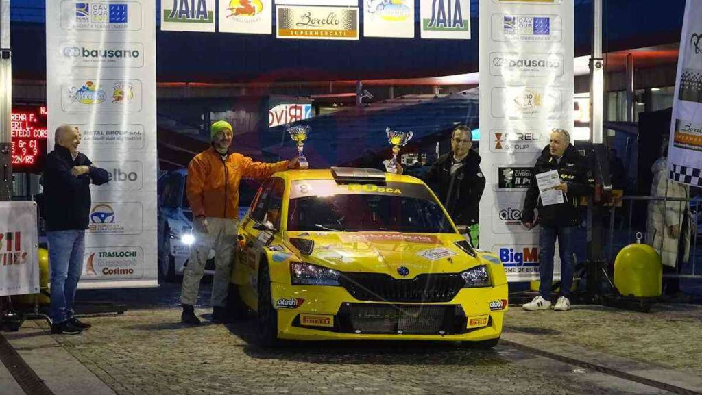 RIVAROLO CANAVESE – Il duo francese Anthony e Virginie Puppo vince la Ronde del Canavese (FOTO)